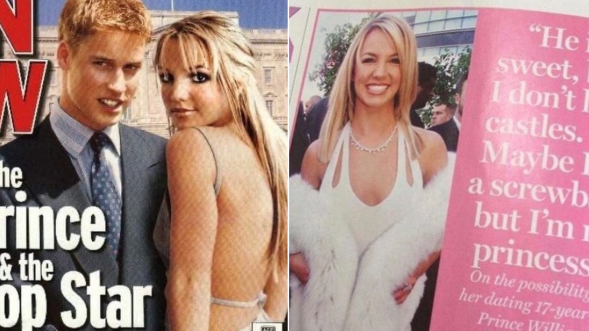 Το άγνωστο «ειδύλλιο» του πρίγκιπα Γουίλιαμ & της Μπρίτνεϊ Σπίαρς!