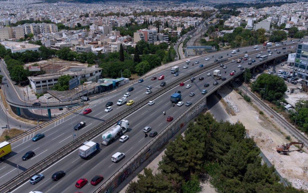Λ. Κηφισού: Δύσκολη η κυκλοφορία των οχημάτων λόγω τροχαίου