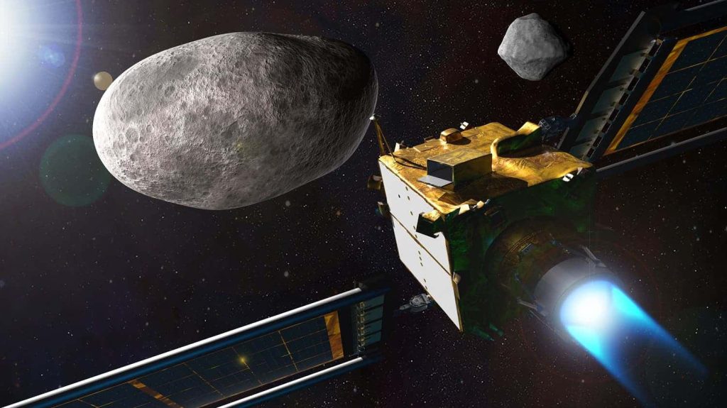 Η ΝΑSA οδηγεί ηθελημένα ένα από τα διαστημόπλοια της σε σύγκρουση με αστεροειδή