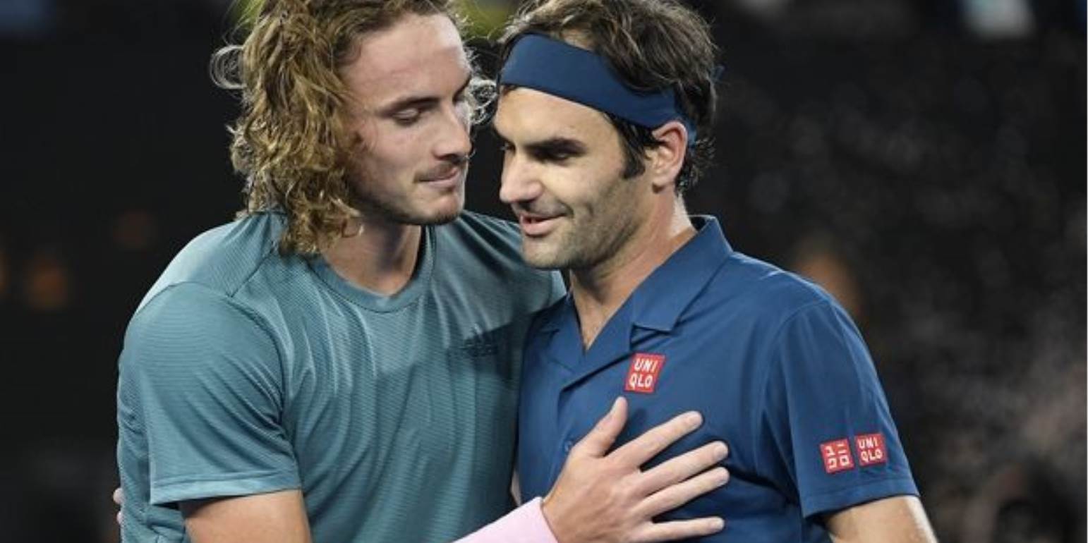 Τένις: Ο «δικός μας» Στέφανος προπονείται με το «βασιλιά» Ρότζερ! (βίντεο)