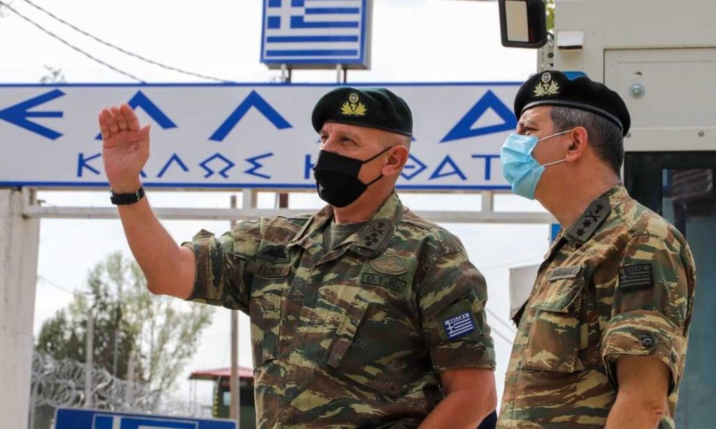 Ο Α/ΓΕΕΘΑ Κ.Φλώρος στον Έβρο: Μήνυμα προς την Τουρκία – «Είμαστε έτοιμοι και δυνατοί»