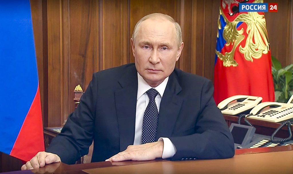 Βλαντίμιρ Πούτιν: Ολόκληρο το διάγγελμα του προς το ρωσικό έθνος