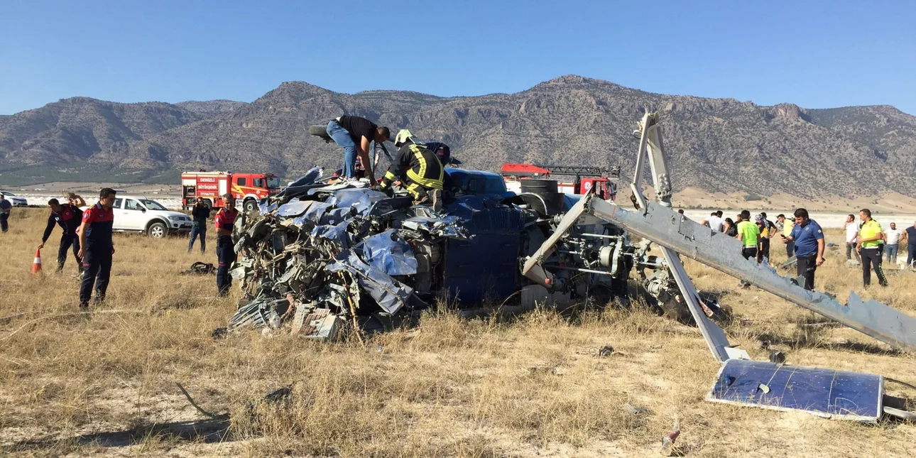 Τουρκία: Δύο νεκροί από συντριβή ρωσικού ελικοπτέρου που επιχειρούσε σε πυρκαγιά στη Μαρμαρίδα