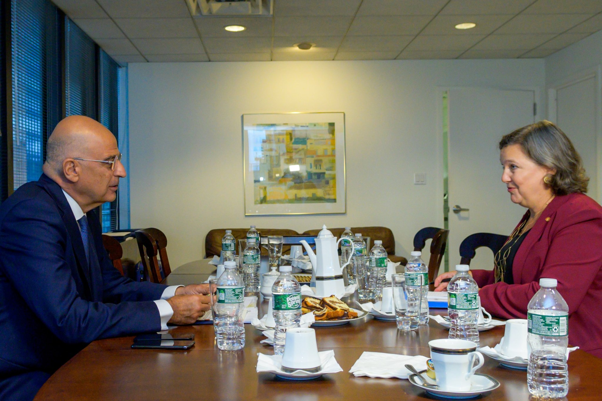 Νίκος Δένδιας: Συνάντηση με την Β.Νούλαντ – Στο τραπέζι οι εξελίξεις στην Ανατολική Μεσόγειο και την Ουκρανία