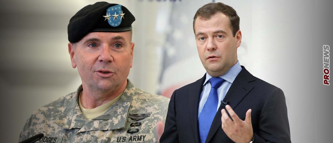 Ν.Μεντβέντεφ: «Δεν μας τρομάζουν ηλίθιοι συνταξιούχοι Αμερικανοί στρατηγοί – Αν χρειαστεί θα ρίξουμε πυρηνικά»