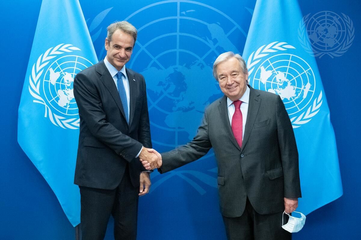 Ο Κ.Μητσοτάκης έθεσε την τουρκική προκλητικότητα στον Α.Γκουτέρες