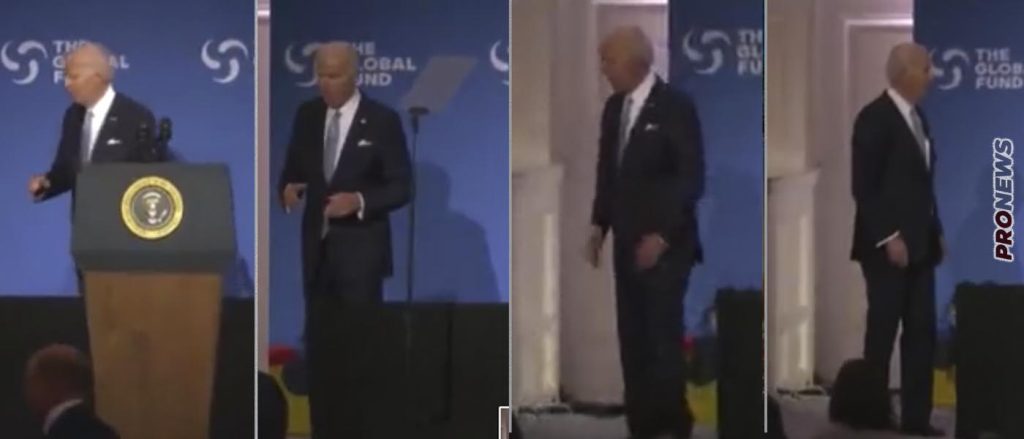 Σοκαριστικό βίντεο: Ο δυστυχής πρόεδρος των ΗΠΑ Τ.Μπάιντεν σε μάχη με την προχωρημένη άνοια