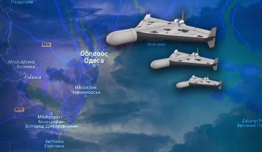 Σμήνος ιρανικών UAV καμικάζι έπληξαν την Οδησσό – Για πρώτη φορά στην ιστορία μαζική χρήση τους (βίντεο)