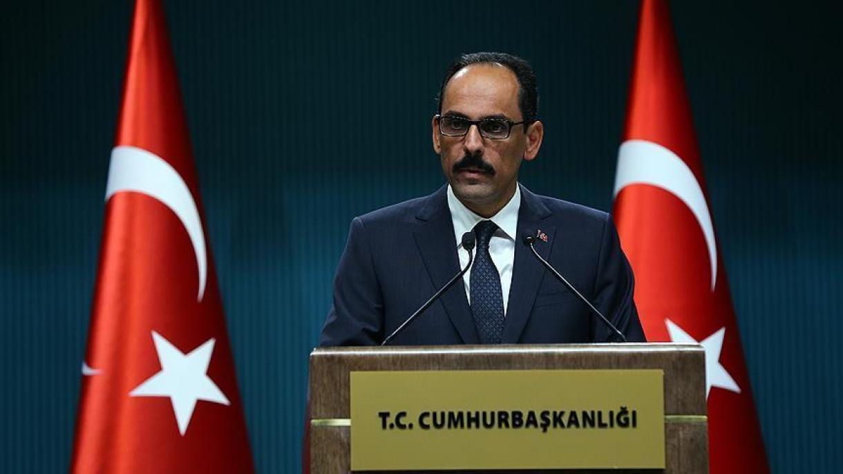 Ι.Καλίν: «Δεν αναγνωρίζουμε τα δημοψηφίσματα της Ρωσίας στην Ουκρανία»