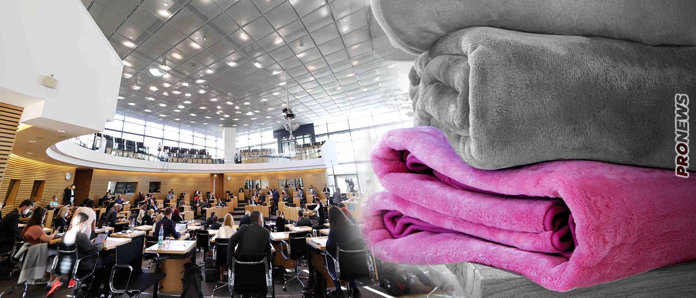 Αδιανόητο: Στο κοινοβούλιο της Θουριγγίας στην Γερμανία ζήτησαν κουβέρτες για να ζεσταθούν!