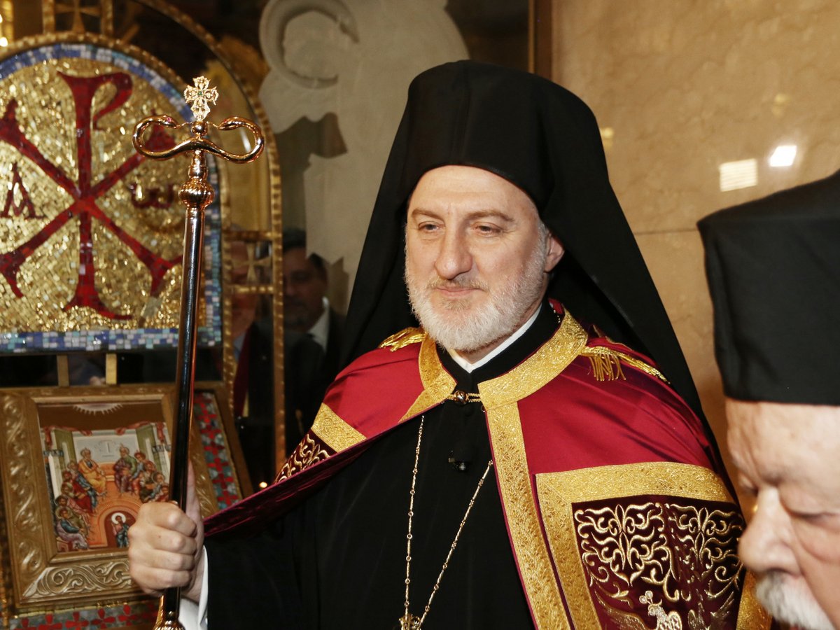 Τον άμεσο τερματισμό της παράνομης τουρκικής κατοχής στην Κύπρο ζήτησε ο αρχιεπίσκοπος Αμερικής