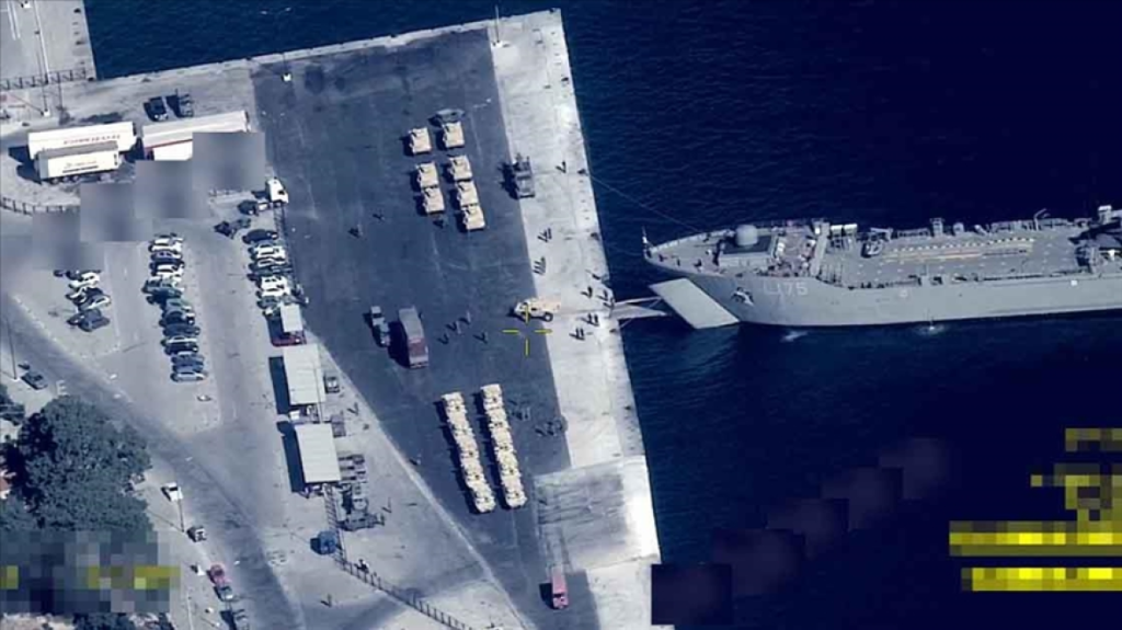 H Τουρκία δημοσίευσε φωτογραφίες πολεμικών πλοίων του ΠΝ σε Λέσβο και Σάμο να φέρνουν Μ-1117