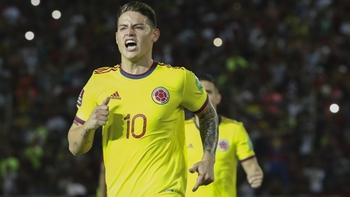 Ολυμπιακός: Επιστροφή με γκολ για τον Χάμες Ροντρίγκες στην Εθνική Κολομβίας (βίντεο)