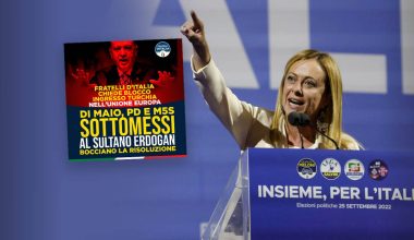 Η Τουρκία «βρήκε τον μάστορά της»: Η Τ.Μελόνι προειδοποιεί την Άγκυρα