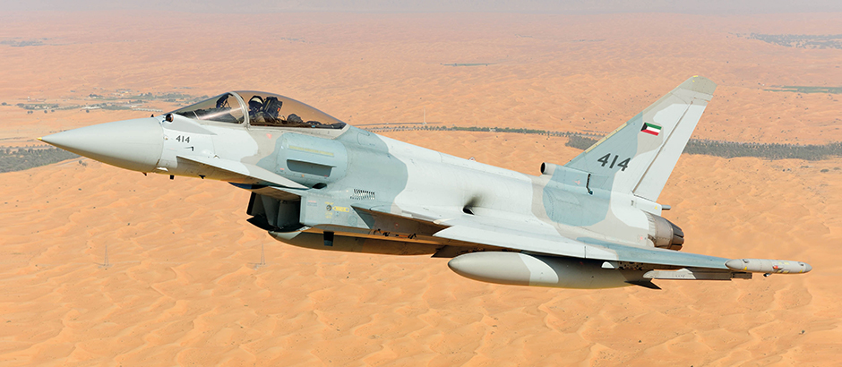 Την τρίτη παρτίδα της πιο προηγμένης έκδοσης των Eurofighter Typhoon παρέλαβε το Κουβέιτ (φωτό)