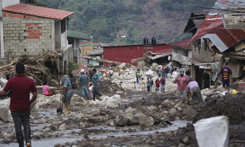 Βενεζουέλα: Τουλάχιστον οκτώ νεκροί από τις πλημμύρες στο βορειδυτικό τμήμα της χώρας