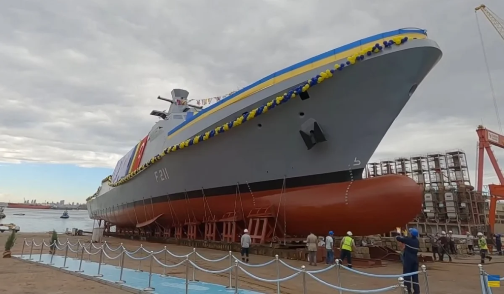 Τουρκία: Καθελκύστηκε η πρώτη από τις κορβέτες κλάσης Ada που είχε παραγγείλει η Ουκρανία (βίντεο)