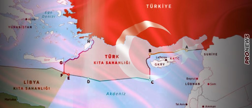 Τουρκία: Ανασυστήνει την οθωμανική αυτοκρατορία στα νερά της Αν.Μεσόγειου λόγω κυβερνητικής «αφασίας»