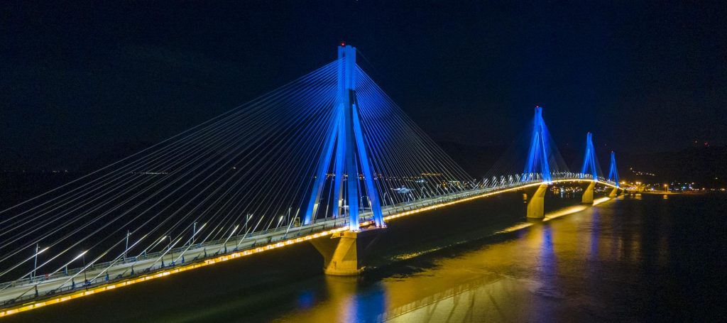 Μια ξεχωριστή φωτογραφία με τη Γέφυρα Ρίου – Αντιρρίου από Ευρωπαϊκό δορυφόρο