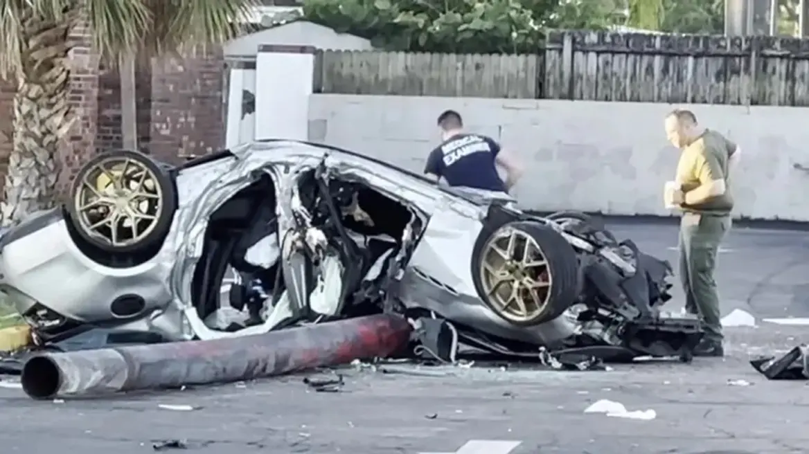 Βίντεο: Κλεμμένη Μασεράτι εκτοξεύεται στον αέρα με 200 χλμ – Ένας νεκρός