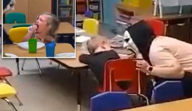 Εξοργιστικό περιστατικό σε παιδικό σταθμό στις ΗΠΑ: Δασκάλα φοράει μάσκα και τρομοκρατεί τα παιδιά (βίντεο)