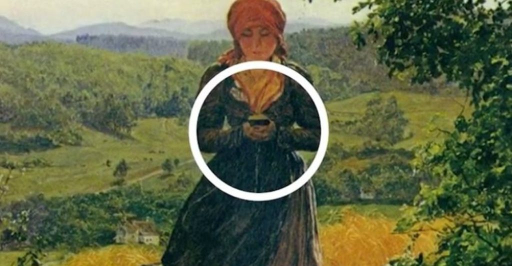 Μπορεί ένας πίνακας ηλικίας 150 ετών να απεικονίζει ένα… «iPhone»; (βίντεο)
