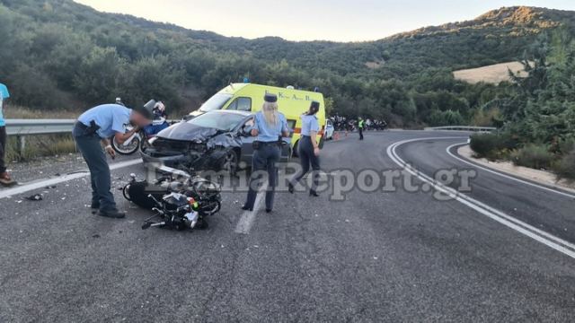 Λαμία: Νεκρός 50χρονος μοτοσικλετιστής μετά από τροχαίο