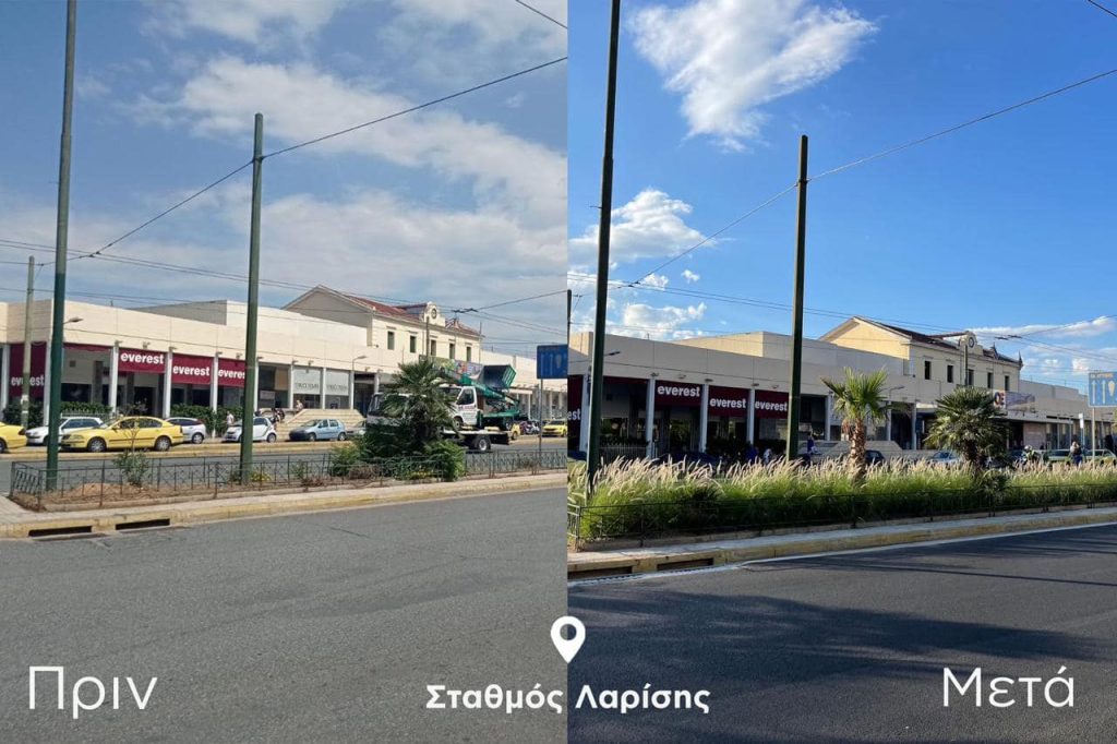 Σάλος με την ανάρτηση του Κ.Μπακογιάννη για την «ανάπλαση» στο Σταθμό Λαρίσης (φώτο)