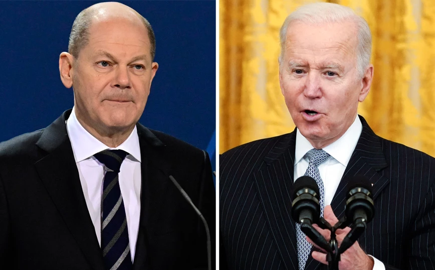 Σολτς και Μπάιντεν θέλουν να αποσύρει η Ρωσία τις δυνάμεις της «από όλη την Ουκρανία»