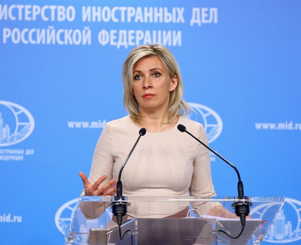 Οι Ουκρανοί «επικήρυξαν» και την εκπρόσωπο του ΥΠΕΞ της Ρωσίας Μαρία Ζαχάροβα