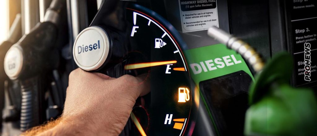 «Στενάζουν» οι Έλληνες για το πετρέλαιο κίνησης: «Προσπέρασε» την αμόλυβδη με τιμή πάνω από 2 ευρώ!