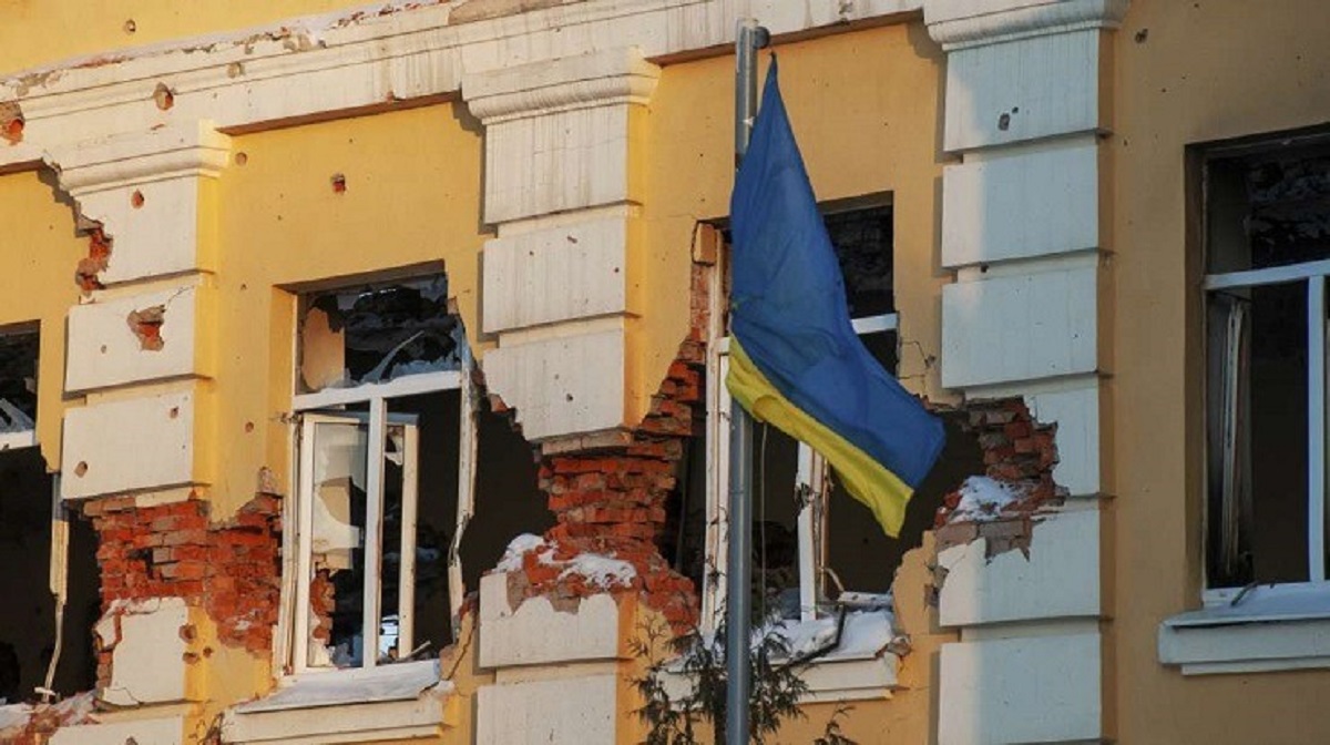 Ρωσικά αντίποινα: Χτυπήθηκε το γερμανικό προξενείο στο Κίεβο (φωτό)