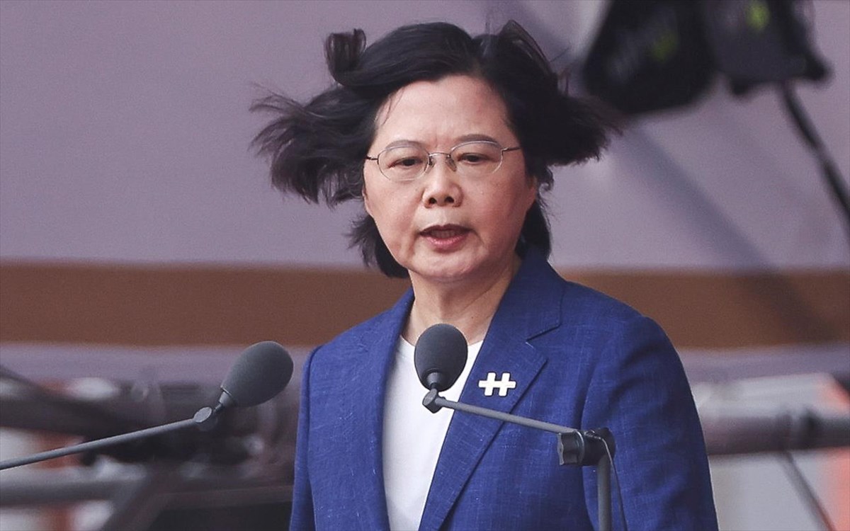Πρόεδρος Ταϊβάν: «Η ένοπλη σύρραξη με την Κίνα δεν είναι επιλογή – Θα ενισχύσουμε τις ένοπλες δυνάμεις»