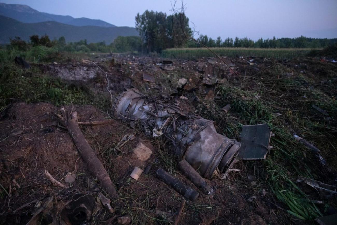 Ν.Παναγιωτόπουλος: «Αδρανή πυρομαχικά ήταν το φορτίο του Antonov που έπεσε στο Παγγαίο»