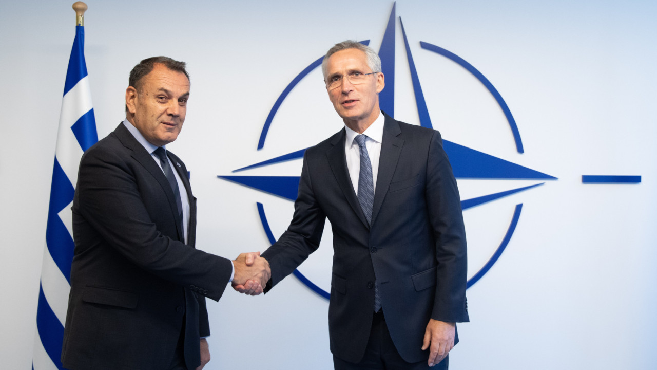 Συνάντηση Ν.Παναγιωτόπουλου – Γ.Στόλτενμπεργκ