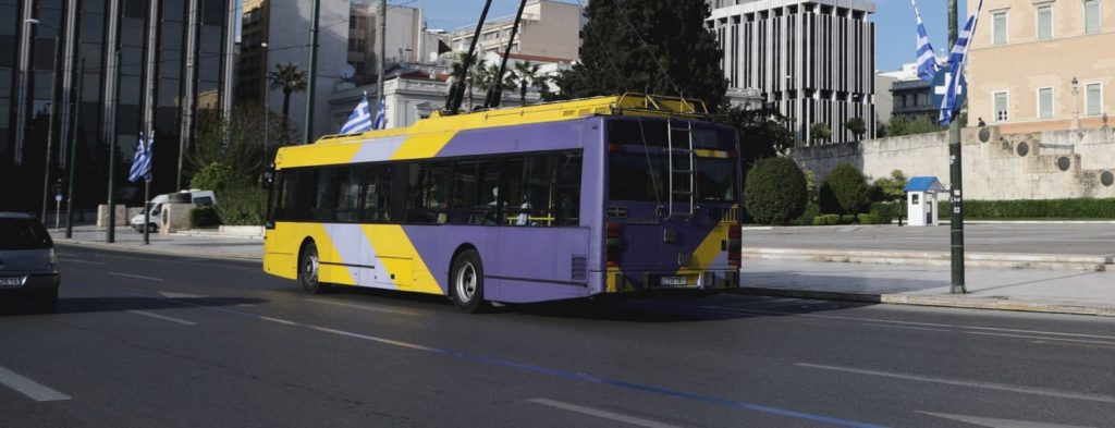 Ανατροπή: Κανονικά η κυκλοφορία των τρόλεϊ στην Αττική