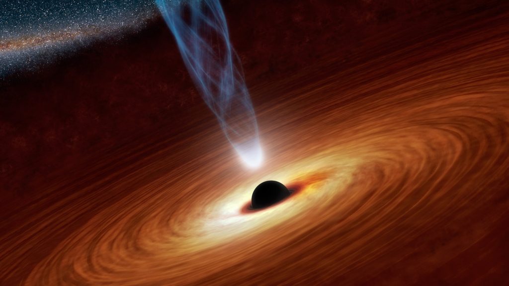 Μαύρη τρύπα απέβαλε υλικό ενός άστρου που είχε «καταναλώσει» τρία χρόνια πριν
