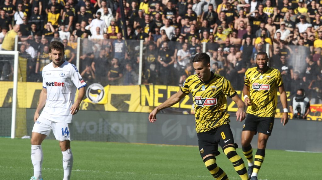 Α΄Εθνική: Η ΑΕΚ κατάφερε να επικρατήσει του Ατρομήτου με σκορ 1-0 στην «OPAP Arena»