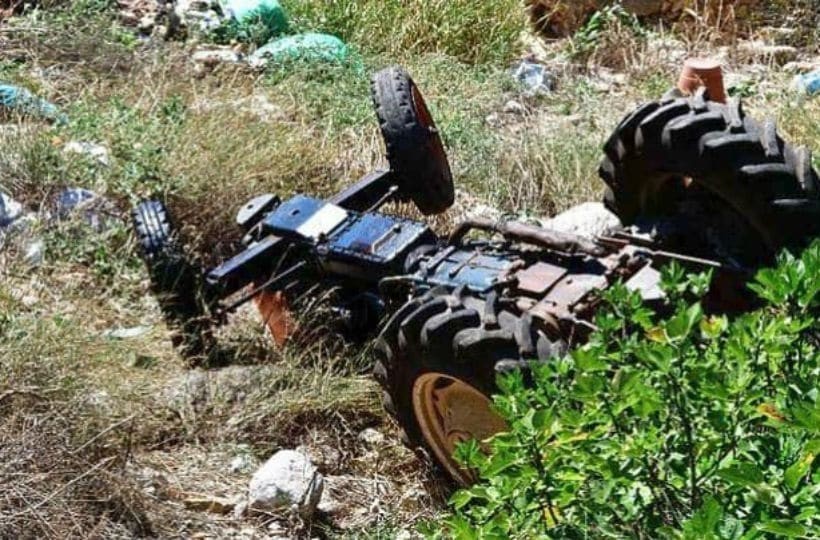 Κέρκυρα: Νεκρός 62χρονος που καταπλακώθηκε από τρακτέρ
