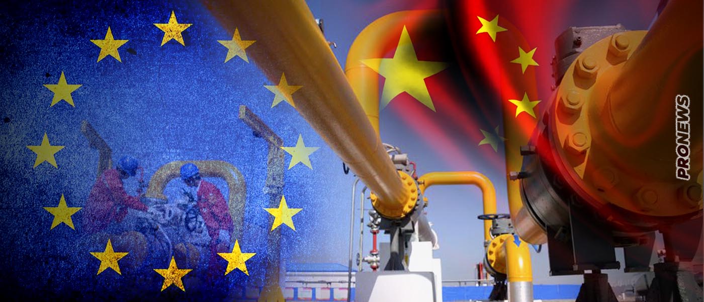 «Ασφυξία» στην ΕΕ για το φυσικό αέριο: Η Κίνα απαγόρευσε την εξαγωγή του στην Ευρώπη