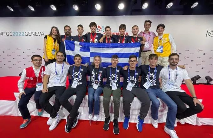 Η Εθνική Ομάδα Ρομποτικής κατέκτησε το χάλκινο μετάλλιο ανάμεσα σε 164 χώρες