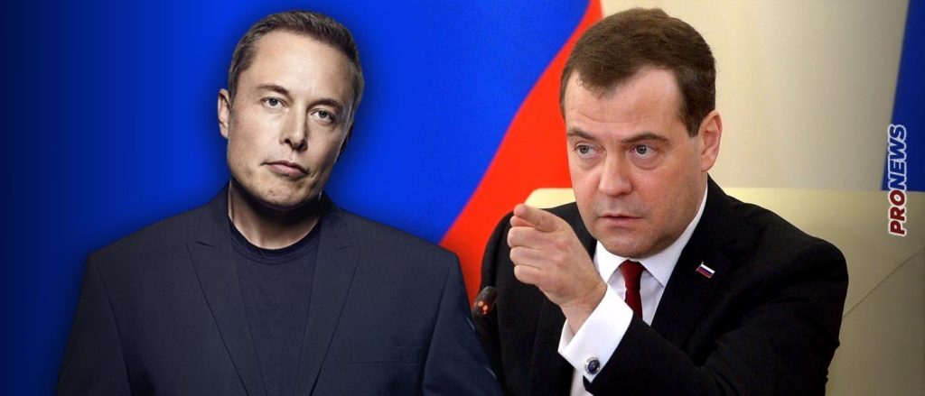 N.Μεντβέντεφ προς Έλον Μασκ: «Θα σε δω στην Μόσχα την Ημέρα της Νίκης τον Μάιο»