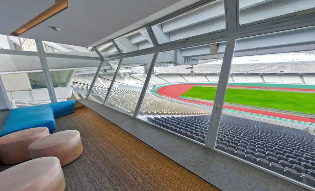 ΟΑΚΑ: 3D απεικόνιση της ανακαινισμένης κεντρικής σουίτας του σταδίου