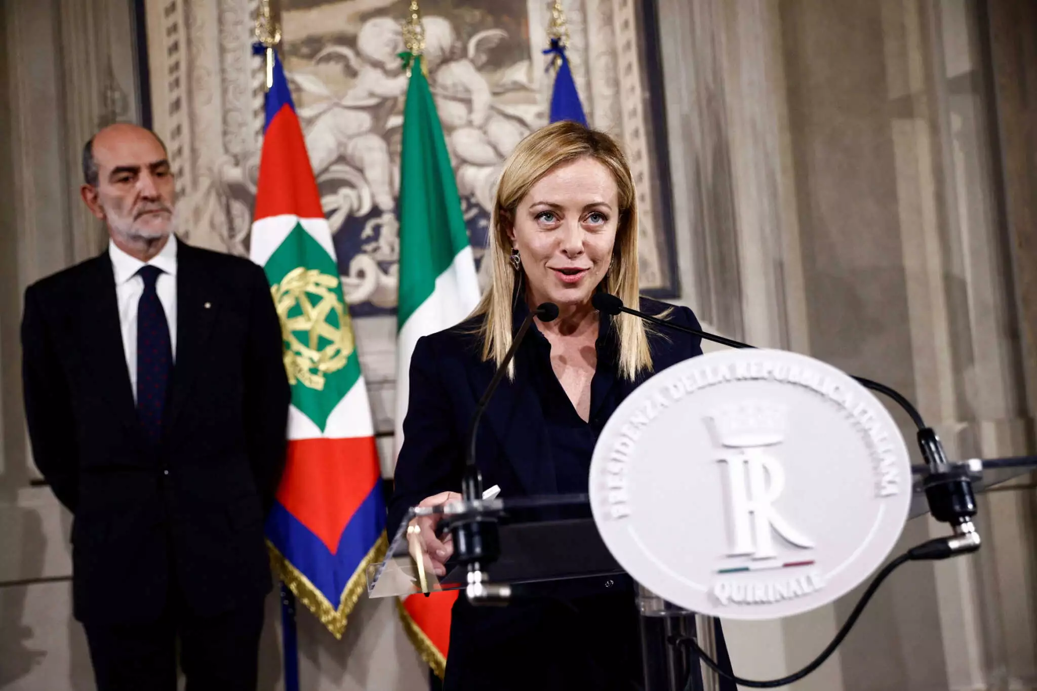 T.Μελόνι: «Μπορείτε να με αποκαλείτε και Τζόρτζια» λέει η Ιταλίδα πρωθυπουργός
