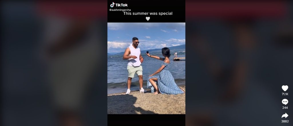 «Χαμός» στα social media με γυναίκα που έκανε πρόταση γάμου στο σύντροφό της – «Δεν έχει καμία αυτοεκτίμηση»