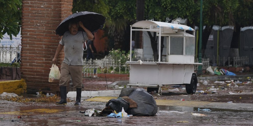 Μεξικό: Τουλάχιστον τρεις νεκροί εξαιτίας της τροπικής καταιγίδας Ρόσλιν