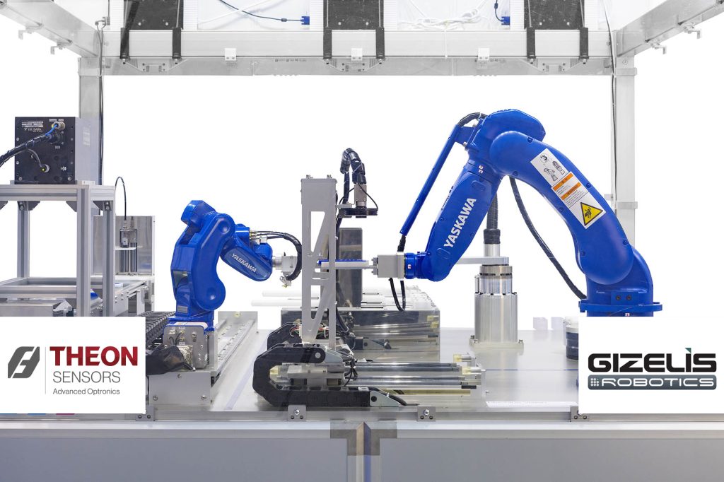 Τheon Sensors: Πρώτη εταιρεία στον κόσμο που εισάγει σύστημα ρομποτικής συναρμολόγησης φακών (upd)