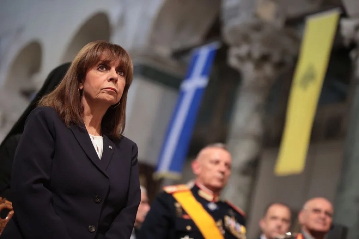 Κ.Σακελλαροπούλου: «Με ομοψυχία θα αντιμετωπίσουμε τις μεγάλες προκλήσεις της εποχής μας»