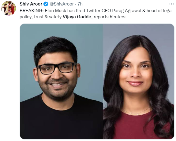 Αυτοί οι δύο αποφάσιζαν τι θα μπει στο twitter και τι όχι – Τους «πέταξε  με τις κλωτσιές έξω» ο Μασκ