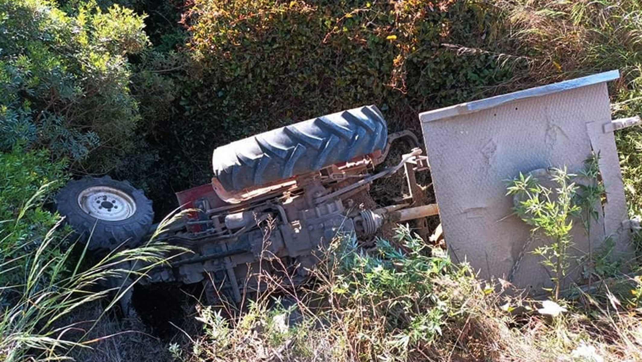 Κρήτη: Νεκρός ηλικιωμένος από ανατροπή τρακτέρ